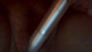 Wife having multiple orgasms during vibrator session