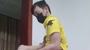 Chinese female seduced delivery driver