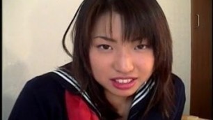 Japanese teen girl in a hot homemade porno uncensored