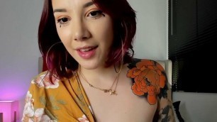 Cosmic girl has juicy and big tits but she also shows you her fanny