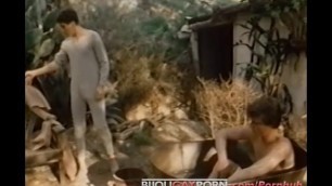 Young Men in the Old West Bathing & Fucking - GREENHORN (1974) Porn Videos