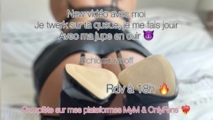 Teaser: Je Twerk Sur Ta Queue - Chloé Duval Complète MyM & OnlyFans - AMATEUR